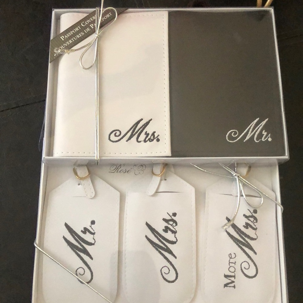 Passport covers and tags